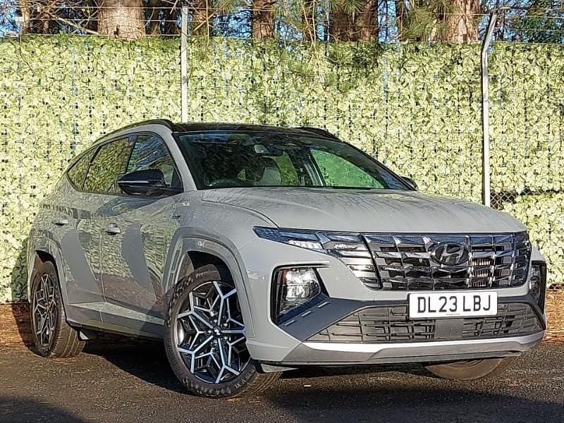 Grey Used 2023 Hyundai Tucson N Line SUV | £26,998 (A bit pricey) - Image 1/4