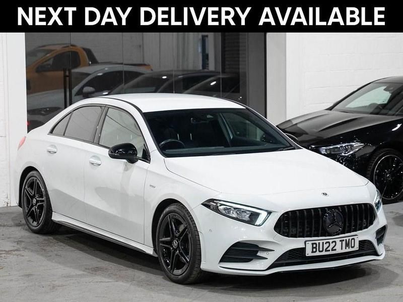 White Used 2022 Mercedes A180 Executive Sedan | £19,500 (Fair price) - Image 1/3