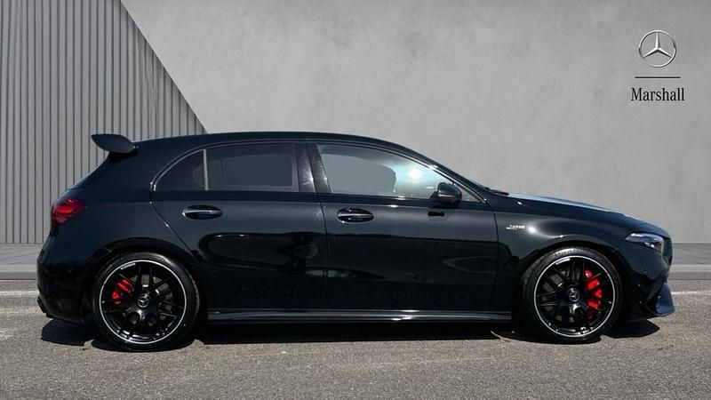 Used Mercedes A45 AMG 421 HP (309 kW) 2025 Cosmos black metallic Hatchback