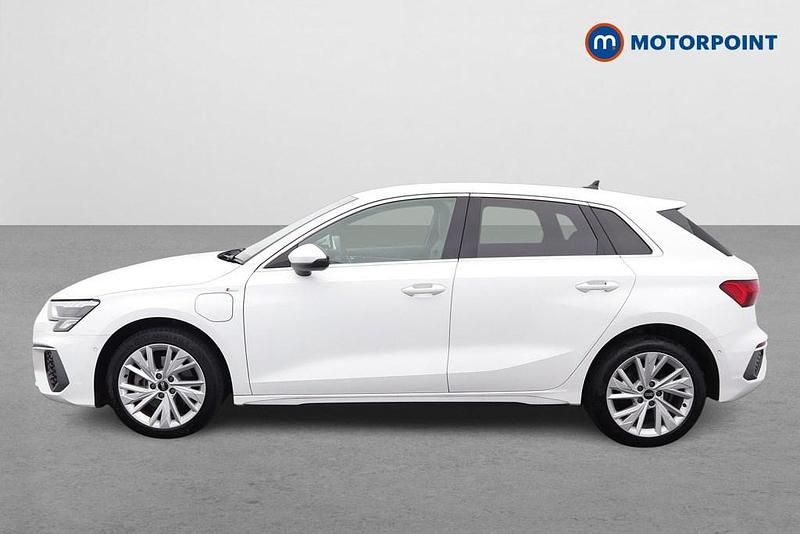 Used Audi A3 e-tron S-Line 2023 White Hatchback