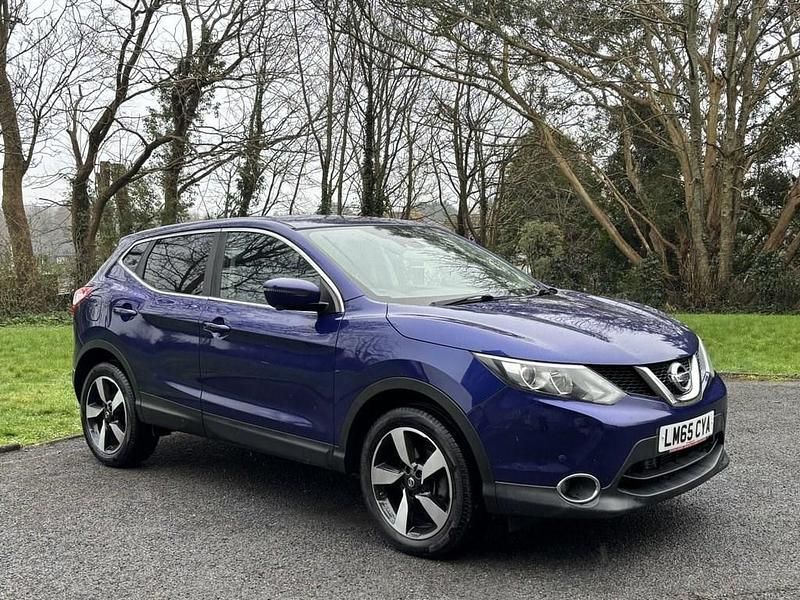 Used Nissan Qashqai N-TEC 115 HP (84 kW) 2015 Blue SUV