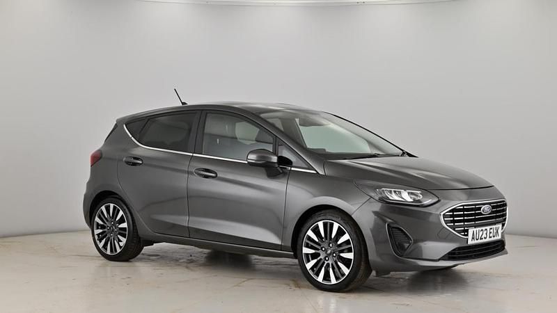 Grey Used 2023 Ford Fiesta Titanium X Hatchback | £15,895 (A bit pricey) - Image 1/4
