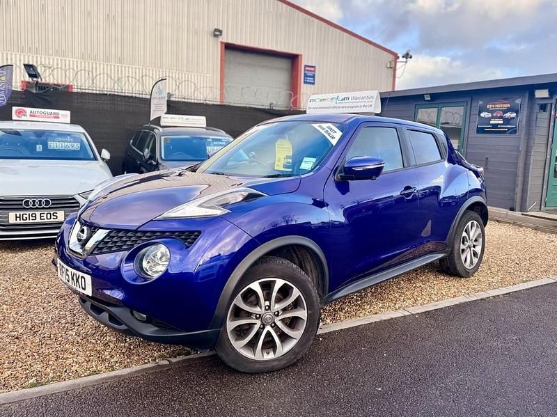 Used Nissan Juke Tekna 115 HP (84 kW) 2015 Blue SUV