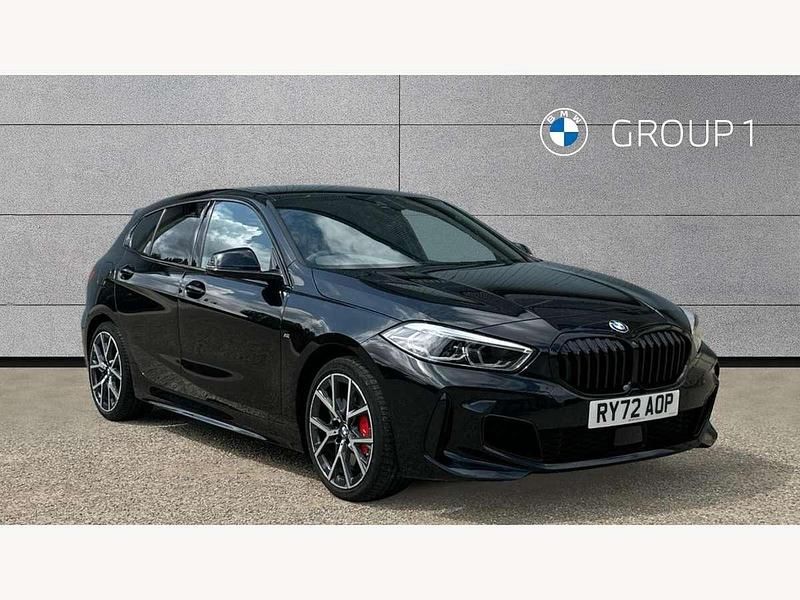 Black Used 2022 BMW 128 Comfort Edition Hatchback | £24,950 (Fair price) - Image 1/4