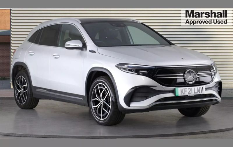 Silver Used 2021 Mercedes EQA250 AMG Line Premium SUV | £23,305 (Fair price) - Image 1/4