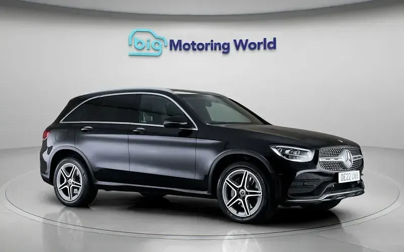 Used Mercedes GLC220 AMG line 194 HP (142 kW) 2022 Black SUV