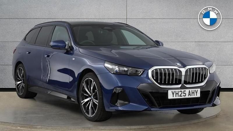 Blue Used 2025 BMW 520 M Sport Estate | £44,950 (A bit pricey) - Image 1/4