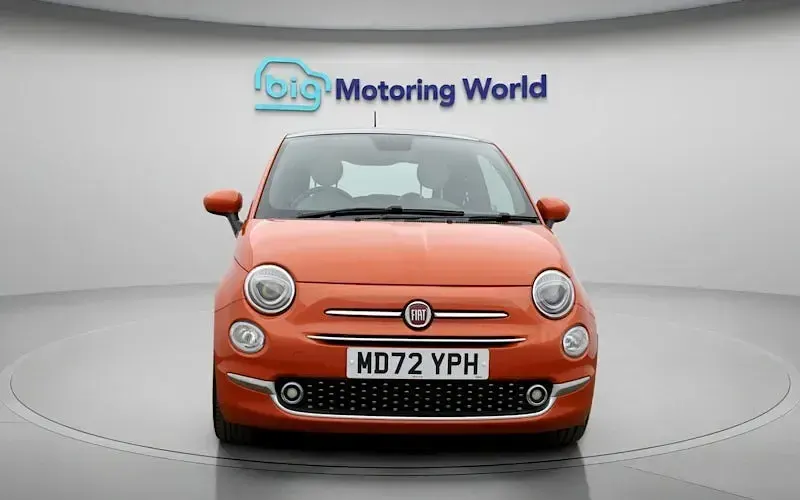 Used Fiat 500 Dolcevita 69 HP (50 kW) 2022 Orange Hatchback