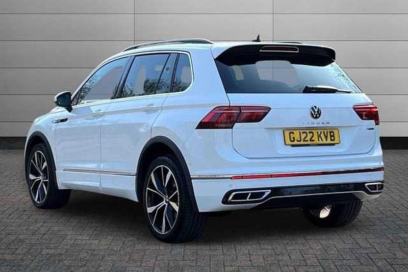 Used VW Tiguan R-line 150 HP (110 kW) 2022 White SUV