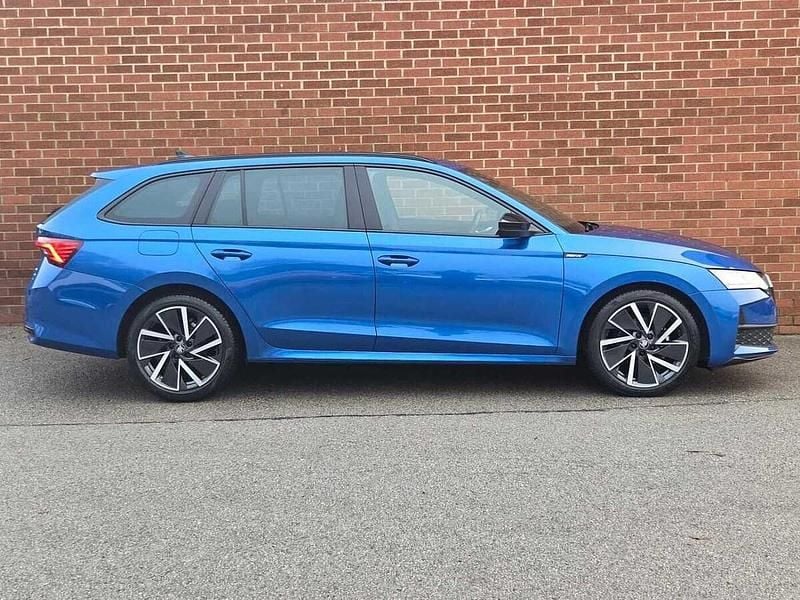 Used Skoda Octavia SportLine 110 HP (80 kW) 2025 Blue Estate