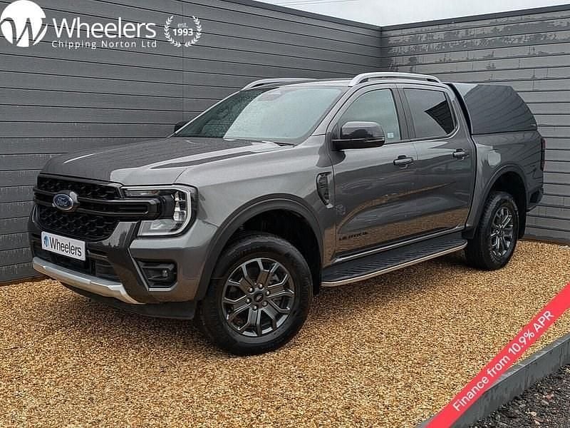 Carbonized grey (metallic paint) Used 2023 Ford Ranger Wildtrack Pickup | £28,990 (Good price) - Image 1/4