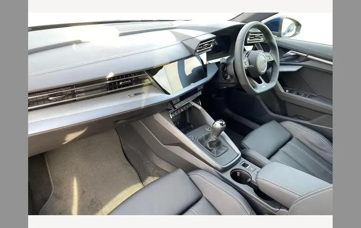 New Audi A3 S-Line 113 HP (83 kW) 2025 Blue Hatchback