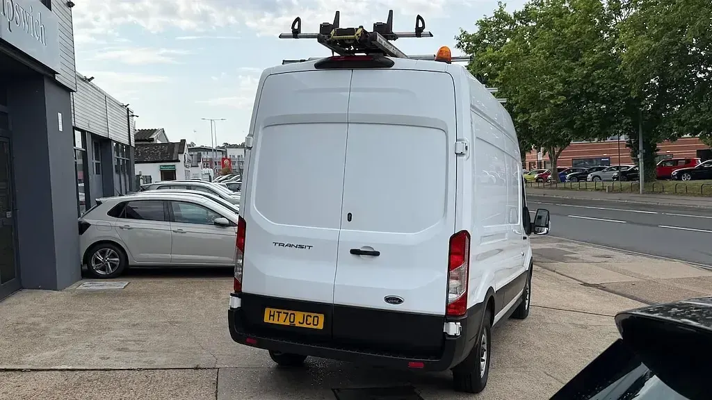 Used Ford Transit 130 HP (95 kW) 2021 White Van
