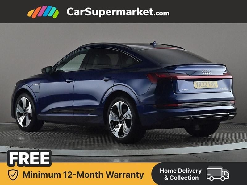Used Audi e-tron Black Edition 230 kW (313 HP) 2022 Blue SUV