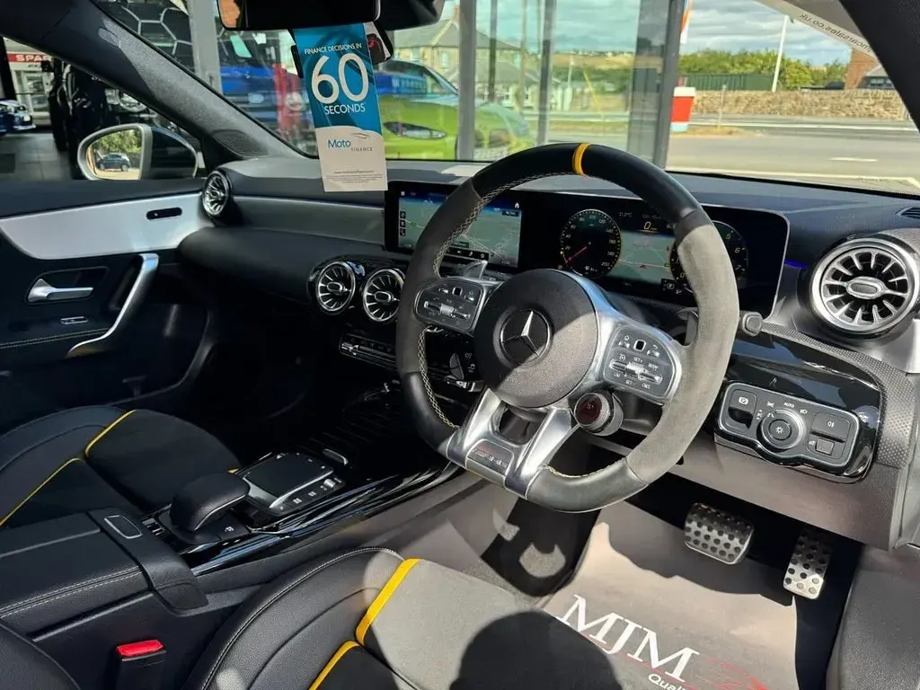 Used Mercedes A45 AMG AMG 421 HP (309 kW) 2021 White Hatchback