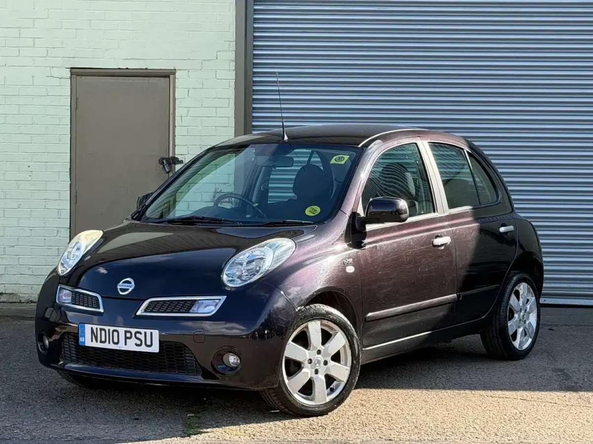 Used Nissan Micra N-TEC 80 HP (58 kW) 2010 Black Hatchback