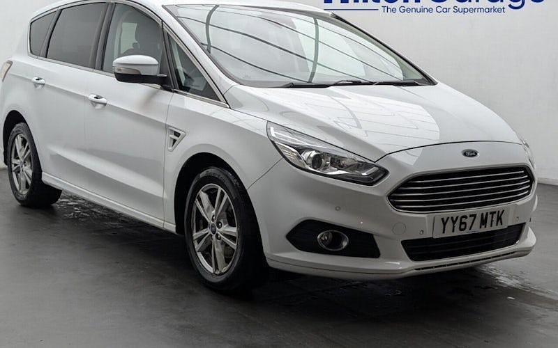 Used Ford S-MAX Titanium 150 HP (110 kW) 2017 White MPV