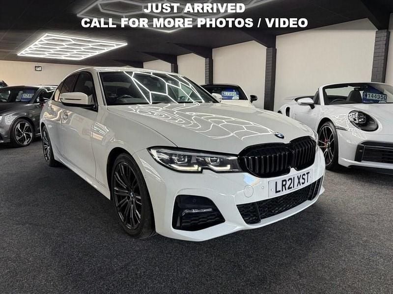 White Used 2021 BMW 320 M Sport Sedan | £21,495 (Fair price) - Image 1/4