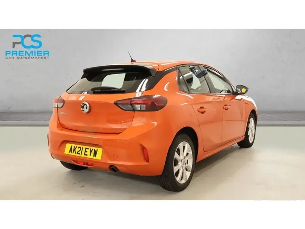 Used Vauxhall Corsa 75 HP (55 kW) 2021 Orange Hatchback