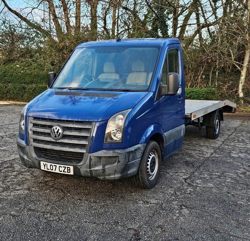 Used VW Crafter 109 HP (80 kW) 2007 Blue Van