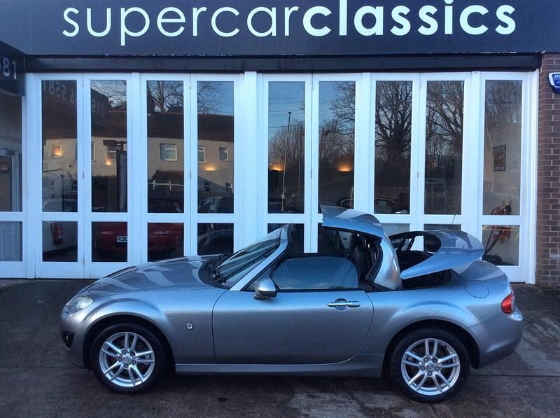 Used Mazda MX5 126 HP (92 kW) 2010 Silver Cabriolet