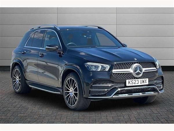 Black Used 2023 Mercedes GLE400 AMG line SUV | £53,895 (Fair price) - Image 1/2