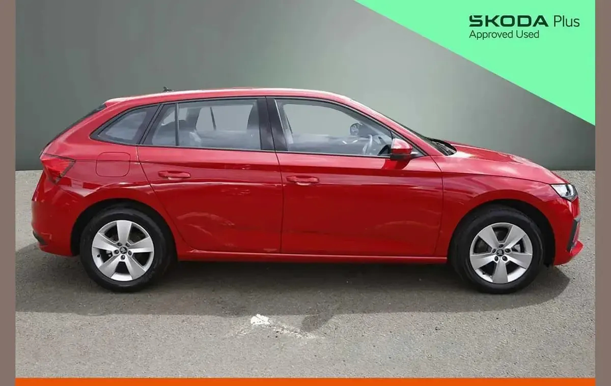 Used Skoda Scala SE 115 HP (84 kW) 2025 Velvet red metallic Hatchback