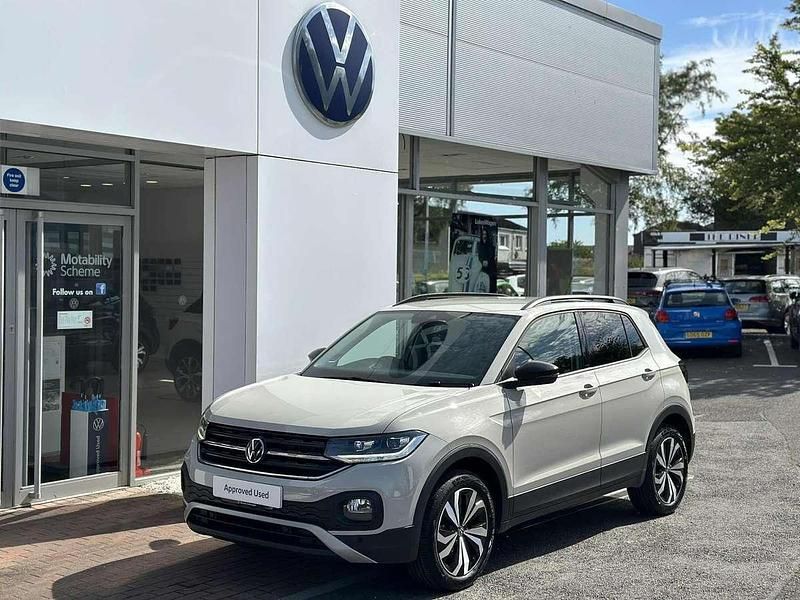 Grey Used 2023 VW T-Cross Black Edition SUV | £18,499 (Fair price) - Image 1/4