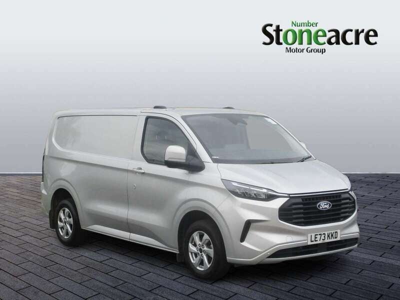 Silver Used 2024 Ford Transit Custom Limited Van | £29,988 (Expensive) - Image 1/4