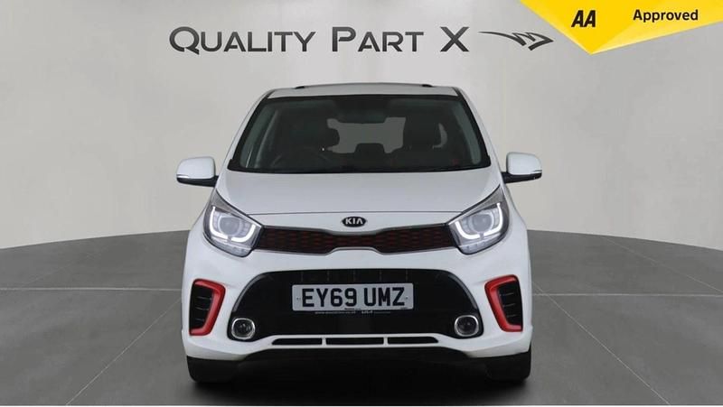 Used Kia Picanto GT-Line S 99 HP (72 kW) 2019 White Hatchback