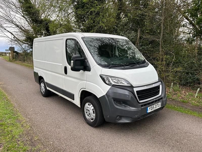 Used Peugeot Boxer 110 HP (80 kW) 2015 White Van