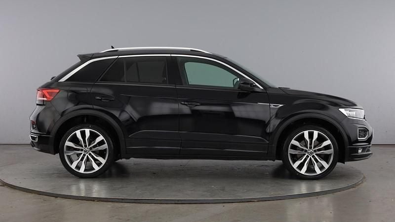 Used VW T-Roc R-line 150 HP (110 kW) 2022 Black SUV