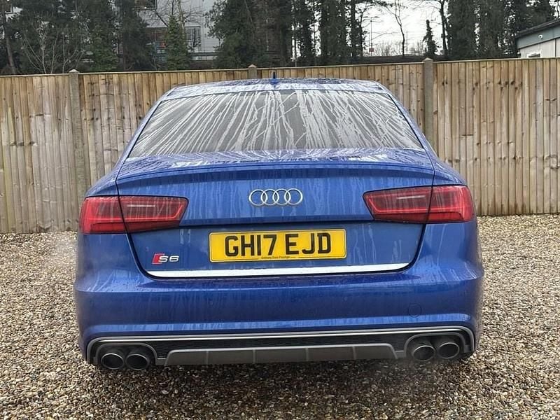 Used Audi S6 Design 450 HP (330 kW) 2017 Blue Sedan