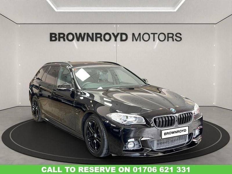 Used BMW 520 M Sport 190 HP (139 kW) 2017 Black Estate