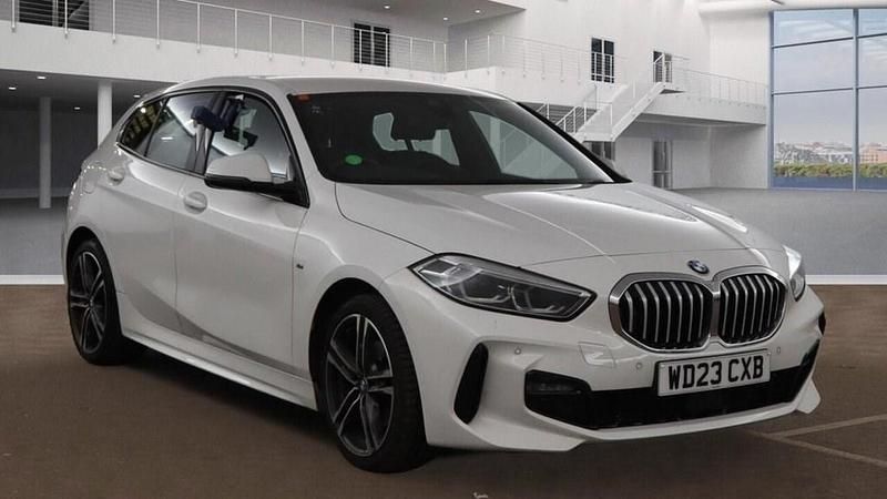 White Used 2023 BMW 118 M Sport Hatchback | £18,491 (Fair price) - Image 1/4