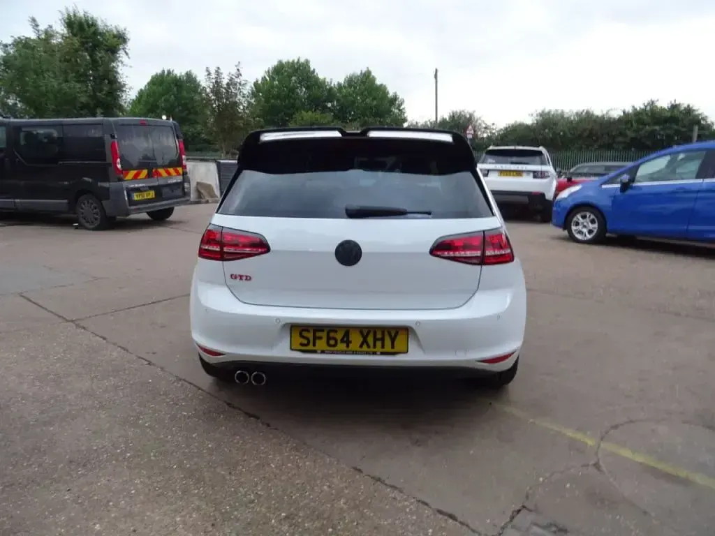 Used VW Golf VII GTD 2014 White Hatchback
