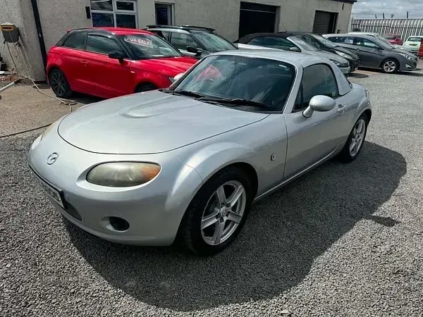 Used Mazda MX5 126 HP (92 kW) 2007 Silver Cabriolet