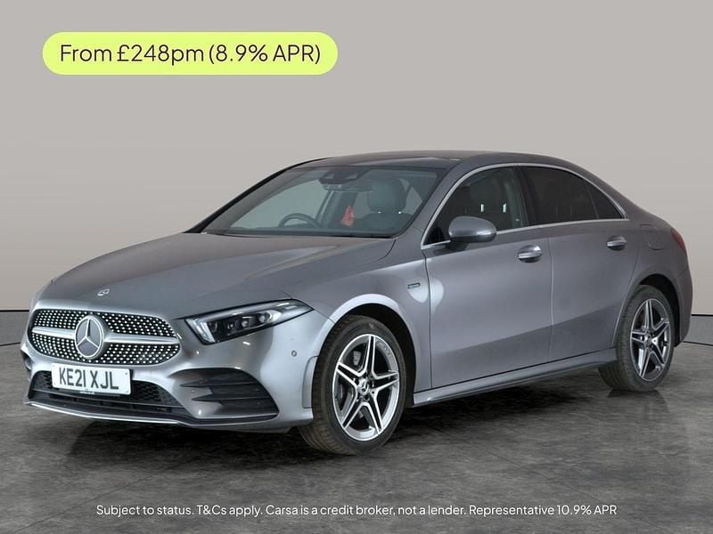 Used Mercedes A250 AMG Line Premium Plus 218 HP (160 kW) 2021 Grey Sedan
