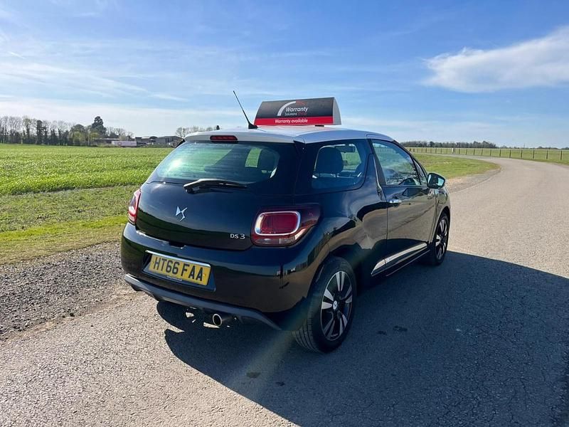 Used DS Automobiles DS3 Chic 2017 Black Hatchback