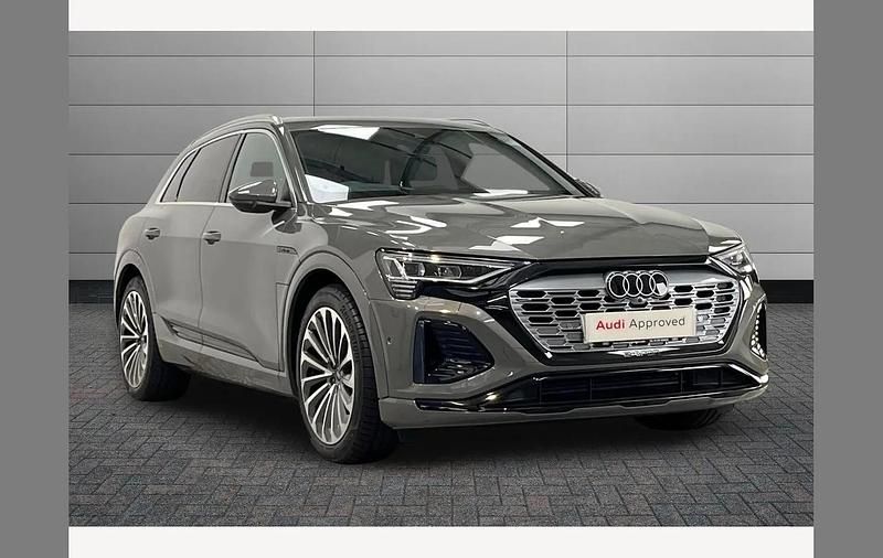 Grey Used 2023 Audi Q8 e-tron S-Line SUV | £41,690 (Fair price) - Image 1/4