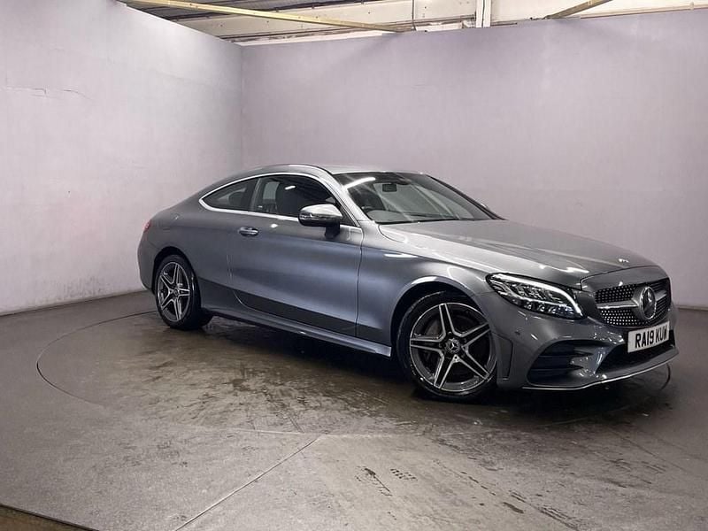 Grey Used 2019 Mercedes C300 AMG line Coupe | £20,499 (Super price) - Image 1/4