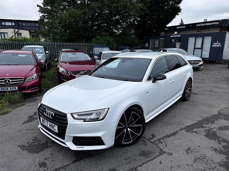 White Used 2017 Audi A4 S-Line Estate | £14,490 (Fair price) - Image 1/4