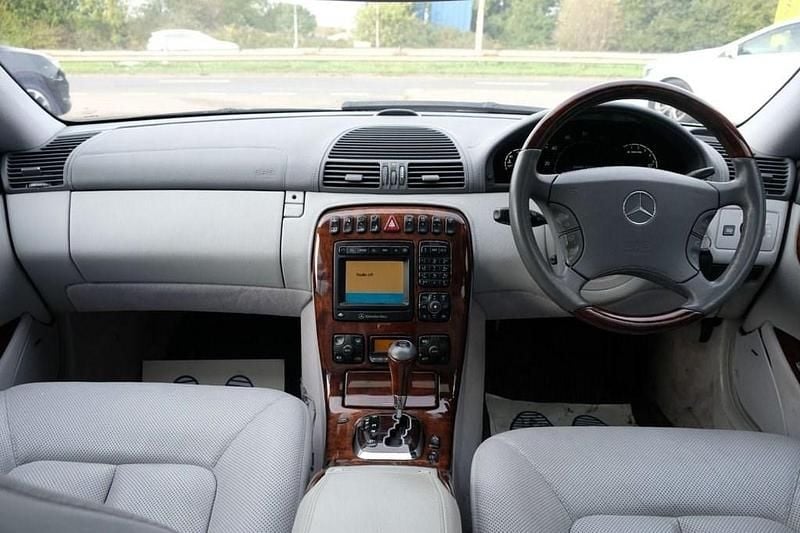 Used Mercedes CL55 AMG AMG 360 HP (264 kW) 2002 Silver Coupe