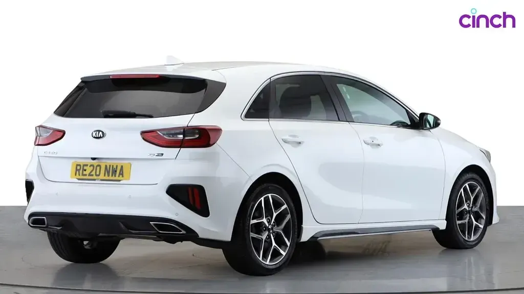 Used Kia Ceed GT-Line 136 HP (100 kW) 2020 White Hatchback