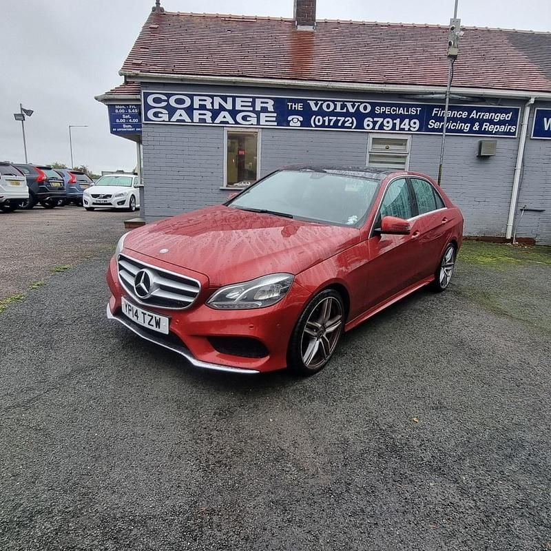 Red Used 2014 Mercedes E250 AMG Sedan | £6,995 (Fair price) - Image 1/4