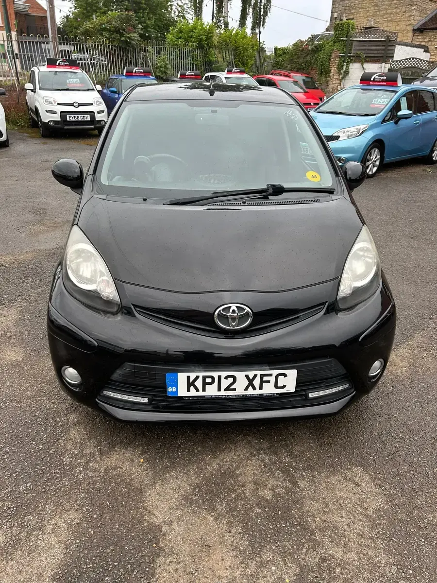 Used Toyota Aygo 2012 Black Hatchback