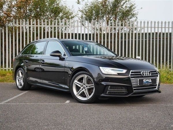 Black Used 2018 Audi A4 S-Line Estate | £14,495 (Fair price) - Image 1/1