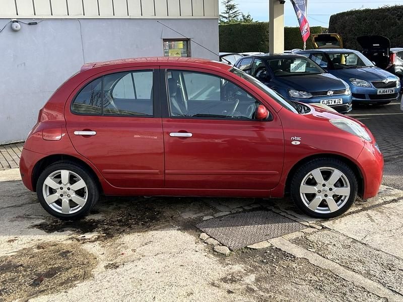 Used Nissan Micra N-TEC 2009 Red Hatchback