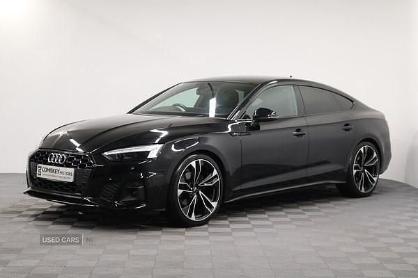 Used Audi A5 S-Line 2022 Black Coupe