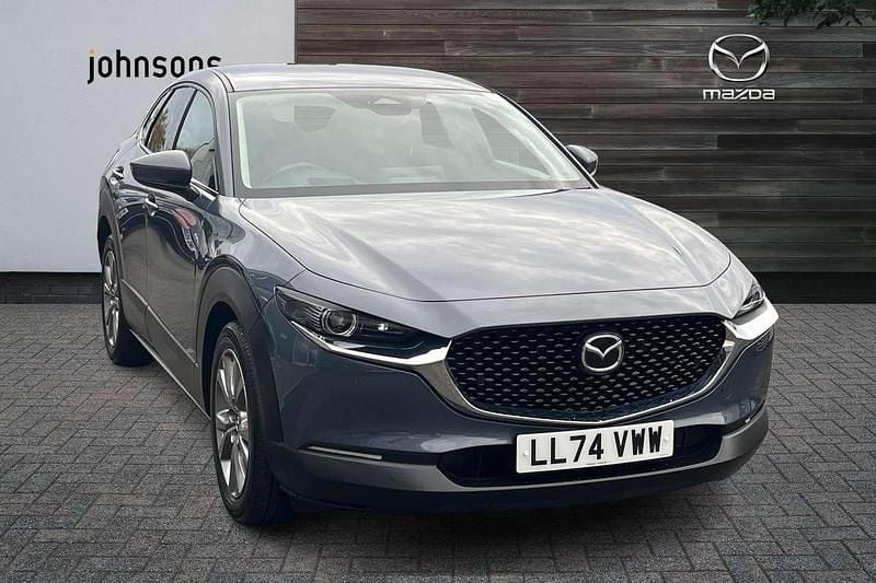 Grey Used 2024 Mazda CX-30 Exclusive-Line SUV | £18,990 - Image 1/4